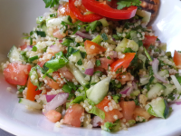        Mediterranean Salad Olam Restaurant Santa Teresa Extra
  - Costa Rica