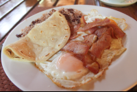        Gallo Pinto Bacon Tortillas And Eggs
  - Costa Rica
