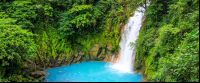        rio celeste waterfall overall 
  - Costa Rica