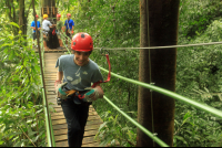        safari canopy tour run for cover 
  - Costa Rica