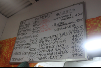        Sancho Taqueria Board Menu
  - Costa Rica