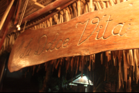        la dolce vita sign 
  - Costa Rica