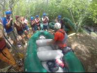        rafting lesson tenorio river 
  - Costa Rica