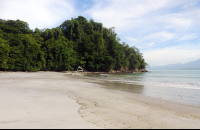       biesandz beach tide out 
  - Costa Rica