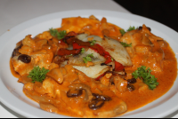        Red Snapper In Chef Sauce
  - Costa Rica