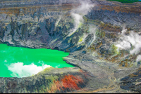       crater closeups poas volcano 
  - Costa Rica