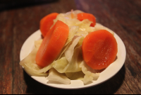        Zula Restaurant Santa Teresa Pickled Cabbage
  - Costa Rica