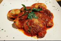        tramonti egglplant ravioli 
  - Costa Rica