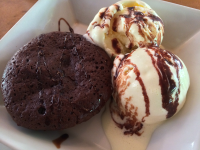        brownie and ice cream gilded iguana
  - Costa Rica