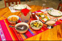        lunch layout 
  - Costa Rica