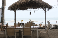        table on sands gusto beach 
  - Costa Rica
