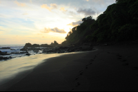        backyard hotel hermoas sunset 
  - Costa Rica