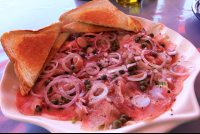        mopri tuna carpaccio 
  - Costa Rica