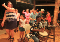        anhinga lodge calypso band 
  - Costa Rica