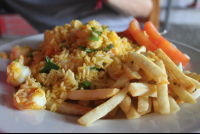        rice with shrimp
  - Costa Rica