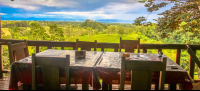        Osa Palmas Restaurant Table Set With View
  - Costa Rica