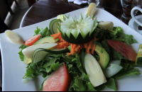        rainforest cafe salad 
  - Costa Rica