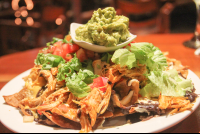        chicken nachos 
  - Costa Rica