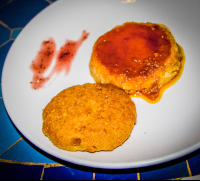        Blue Osa Flan With Cookie
  - Costa Rica