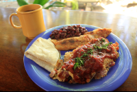        surf shak migas scrambled eggs 
  - Costa Rica