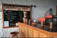        lagarta lodge menu board
  - Costa Rica