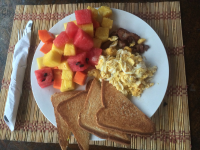        americano breakfast plate
  - Costa Rica