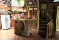        tree house lodge beach house interior 
  - Costa Rica