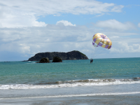        parasailing landing 
  - Costa Rica