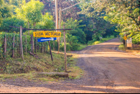        Soda Marbella Road Sign
  - Costa Rica