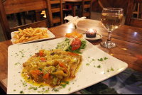        sobre las olas coconut curry seabass 
  - Costa Rica