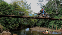        atv nosara tour crossing bridge
  - Costa Rica
