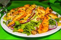        Caesar Salad With Chicken Agua Dulce Resort
  - Costa Rica
