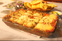        lasagna dinner 
  - Costa Rica