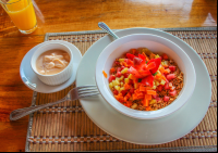        Granola And Yogurt Agua Dulce Resort
  - Costa Rica