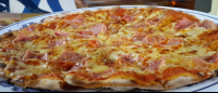        ham pizza closeup il peperoni
  - Costa Rica