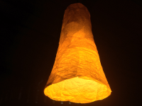        papier mache lantern zen den 
  - Costa Rica