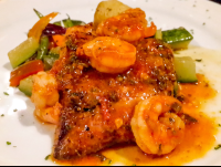        Fish Shrimp And Over Sauteed Vegetables
  - Costa Rica