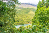        Los Juncos Lake View From View Point Horseback Ride Los Lagos
  - Costa Rica