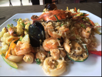        seafood rice leyenda restaurant 
  - Costa Rica