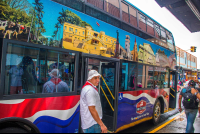        San Jose Double Decker City Bus Parked
  - Costa Rica