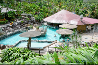        Los Lagos Hot Spring Wet Bar Aerial View
  - Costa Rica