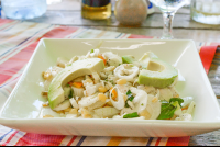        Heart Of Palm Salad Il Giardino Restaurant Puerto Jimenez
  - Costa Rica
