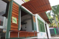        falafel cafe window 
  - Costa Rica