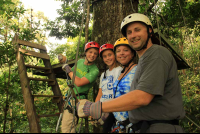        chiclets canopy tour family 
  - Costa Rica