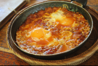        shakshuka feast eggs olam restaurant santa teresa 
  - Costa Rica