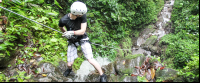        lost canyon rappel 
  - Costa Rica