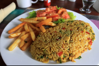        villa lapas arroz con pollo 
  - Costa Rica