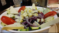        feta salad pizza pasta a go go samara 
  - Costa Rica