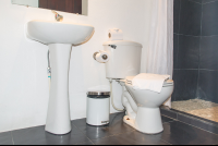        El Faro Hotel Superior Room Toilet
  - Costa Rica