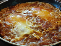        Shakshuka Feast Eggs Olam Restaurant Santa Teresa Extra
  - Costa Rica